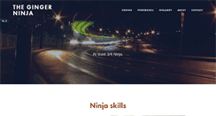 Desktop Screenshot of gngrninja.com